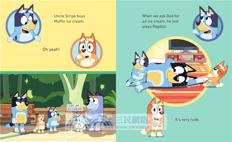 I Love My Family by Bluey and Bingo
