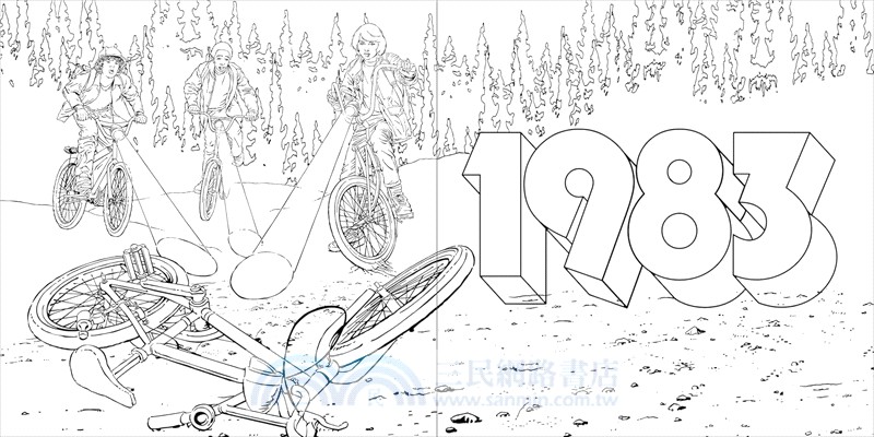 Stranger Things: The Complete Coloring Book (著色書)