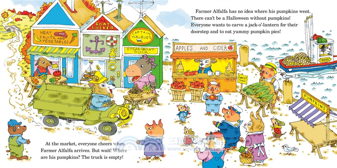 Richard Scarry's Lowly Worm Saves Halloween!