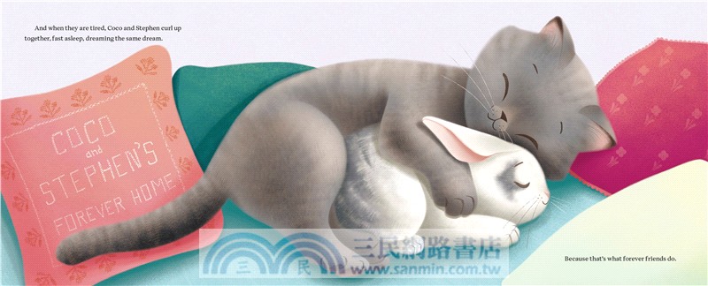 Coco and Stephen, Together Forever：How a Kitten and Bunny Became Best Friends