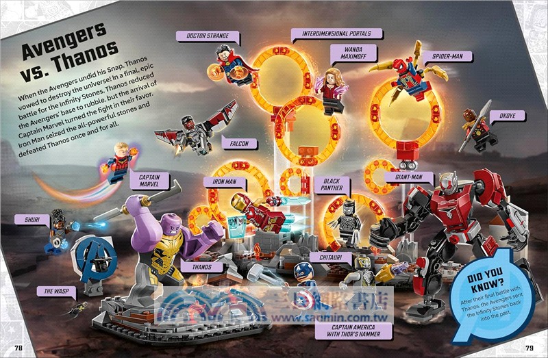 LEGO Marvel Secrets of the Avengers (附Lego人偶)(美國版)