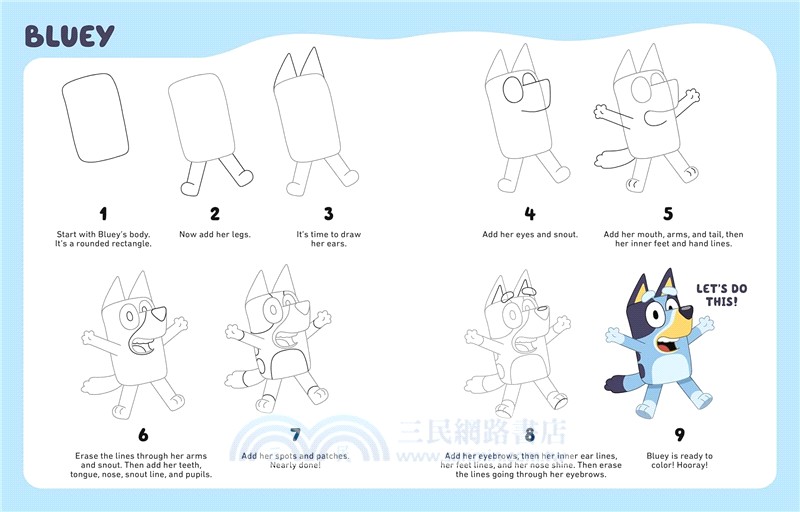 Bluey: How to Draw