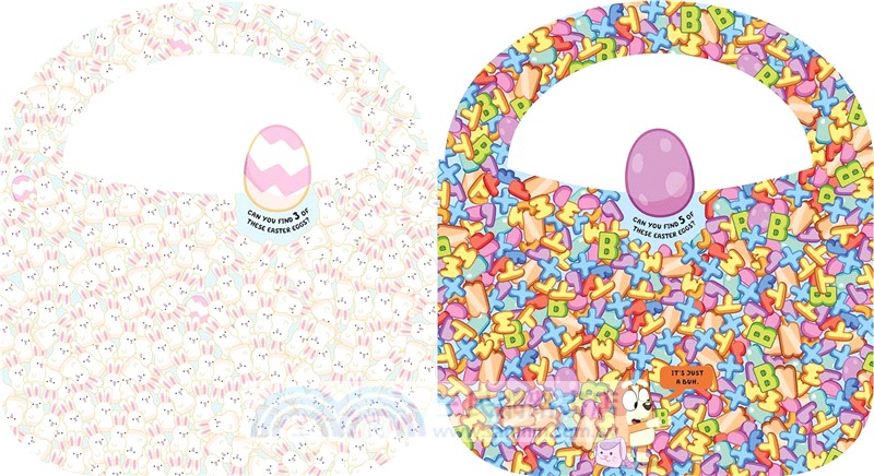 Bluey: Where's the Easter Egg?: A Search-And-Find Book
