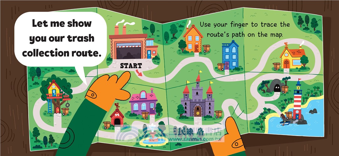 Point & Play: Trash Trucks: Count, Learn, and Move for Interactive Fun