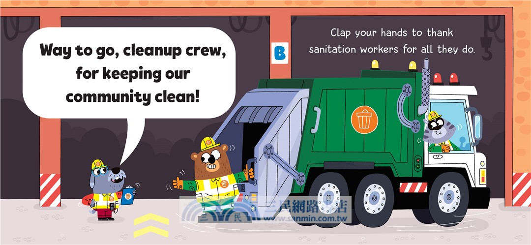 Point & Play: Trash Trucks: Count, Learn, and Move for Interactive Fun