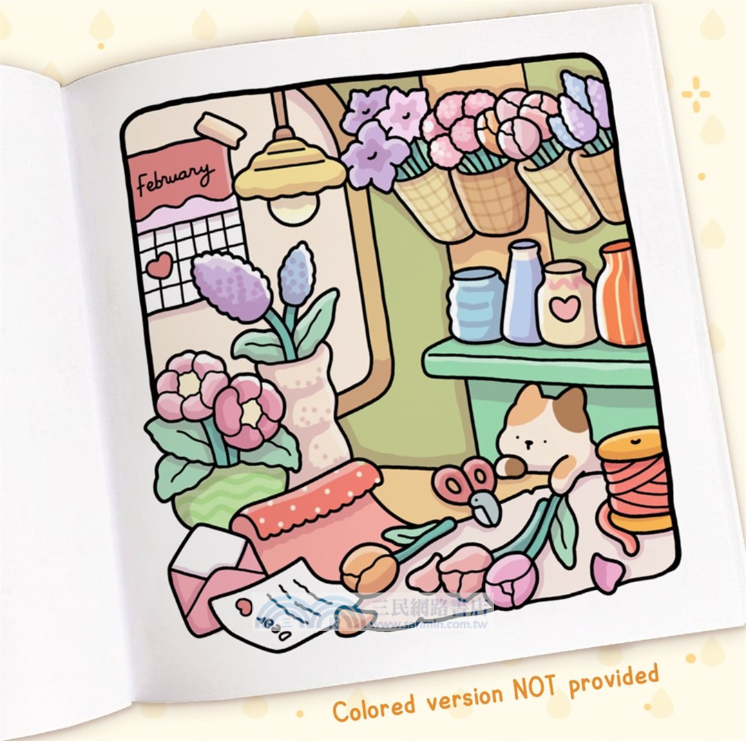 Cozy Corners Collection: 2 Books in 1! Coloring Book for Adults and Kids