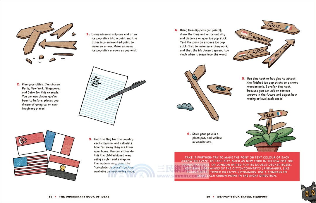 The Unordinary Book of Ideas: Everywhen Projects for Rainy Days