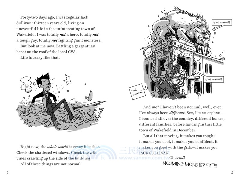 The Last Kids on Earth (Book 1)(平裝刷邊版)(美國版)