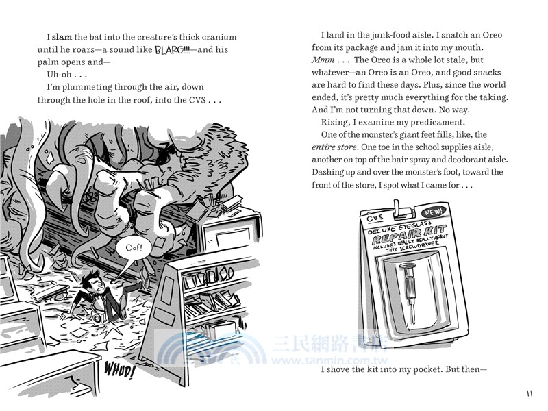 The Last Kids on Earth (Book 1)(平裝刷邊版)(美國版)