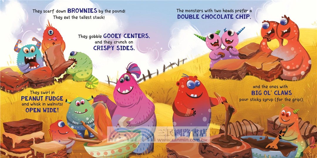 Monsters Love Brownies