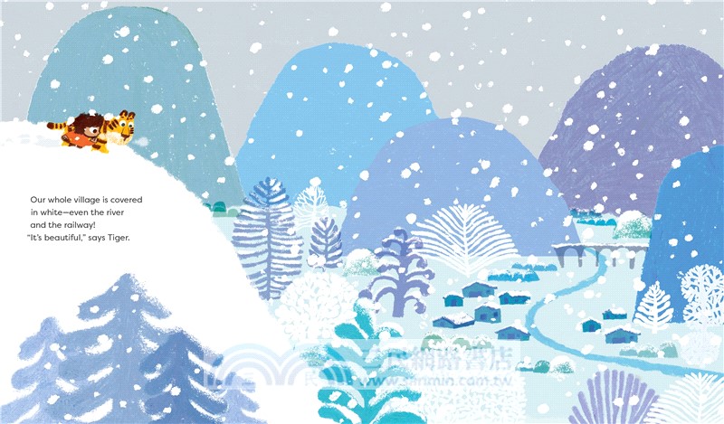 Tiger, It's Snowing!