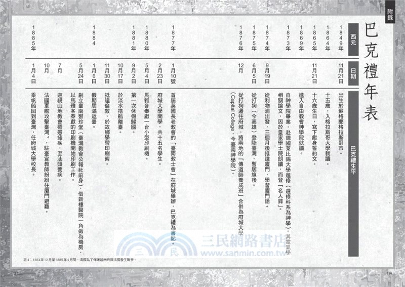 臺灣名人傳記漫畫：巴克禮【臺文版】