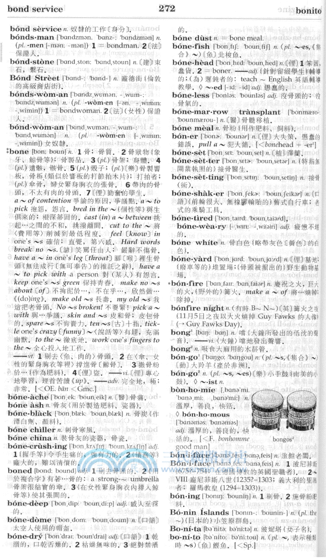 三民英漢大辭典