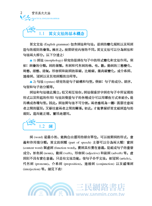 實用英文文法 Practical English Grammar