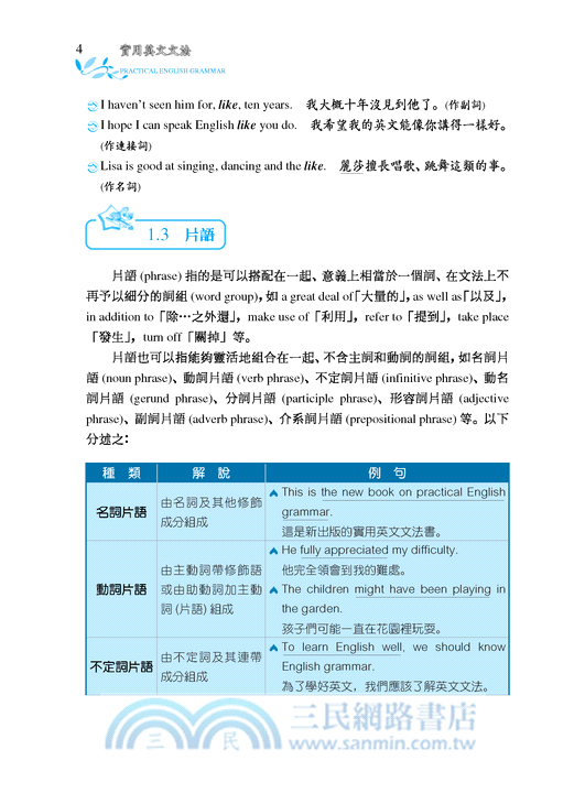 實用英文文法 Practical English Grammar