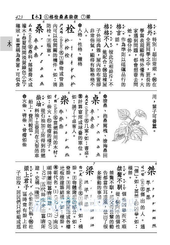 小強棒國語辭典