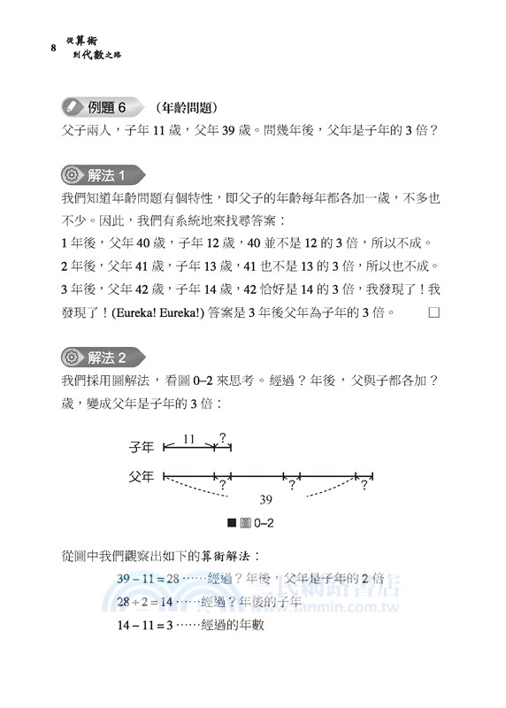 從算術到代數之路─讓x噴出，大放光明─(三版)