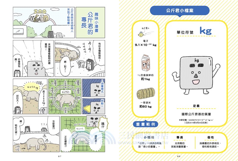 最有梗的單位教室：公尺君與他的單位小夥伴超過70種單位和科學家，上一場科學通識課。