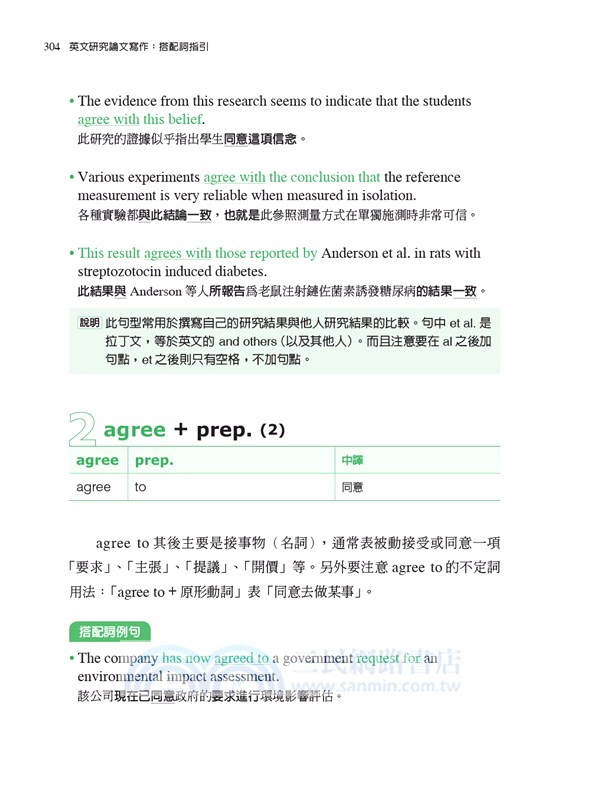 英文研究論文寫作：搭配詞指引