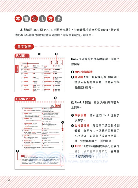 TOEFL托福決戰字彙3800〔最新增訂〕