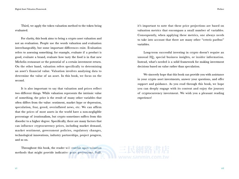 Digital Asset Valuation Framework