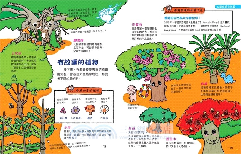 石獅安安香港小百科趣味圖鑑