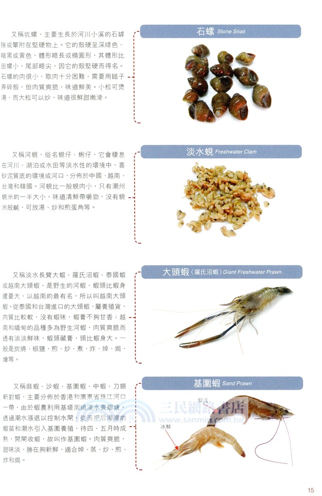 河塘鮮食（中英對照）