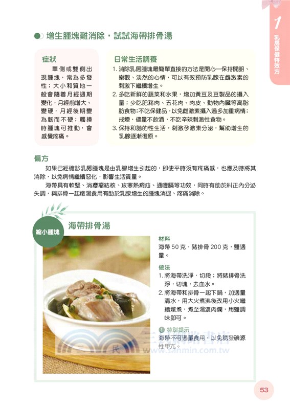 女性常見病：特效秘方偏方