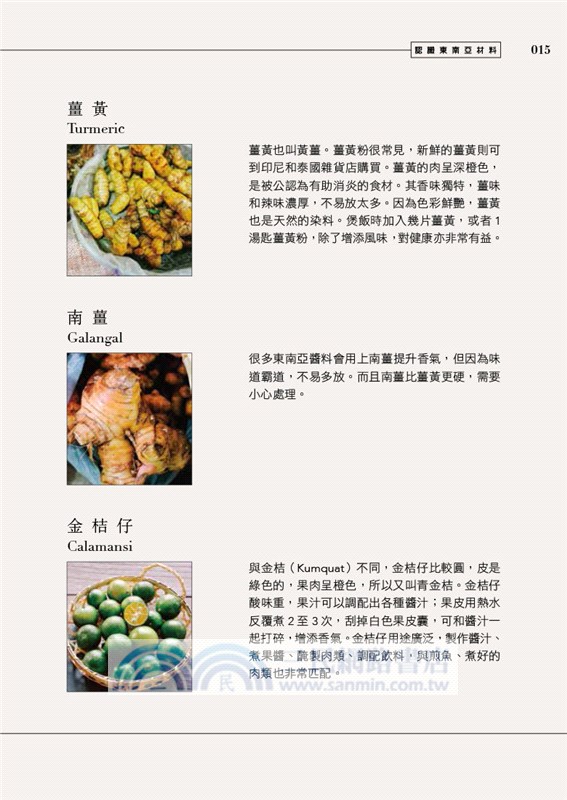 東南亞經典惹味醬（中英對照）