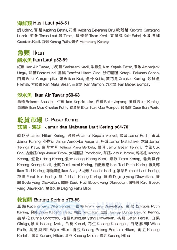 印傭入廚天書1：認識常用食材篇