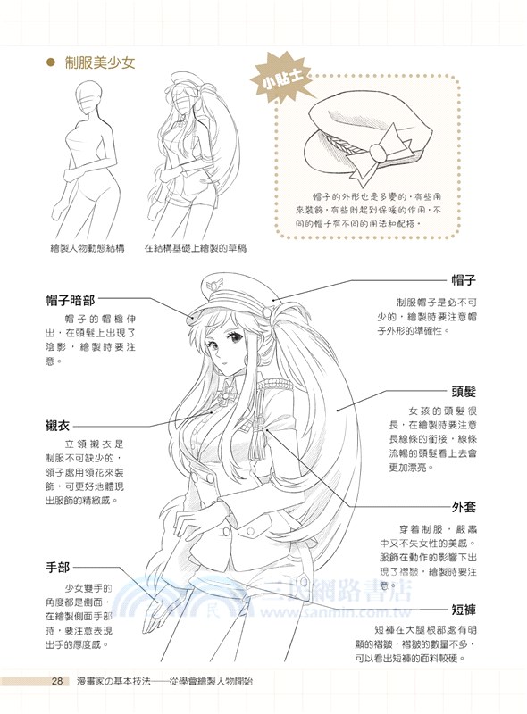漫畫家の基本技法―從學會繪製人物開始
