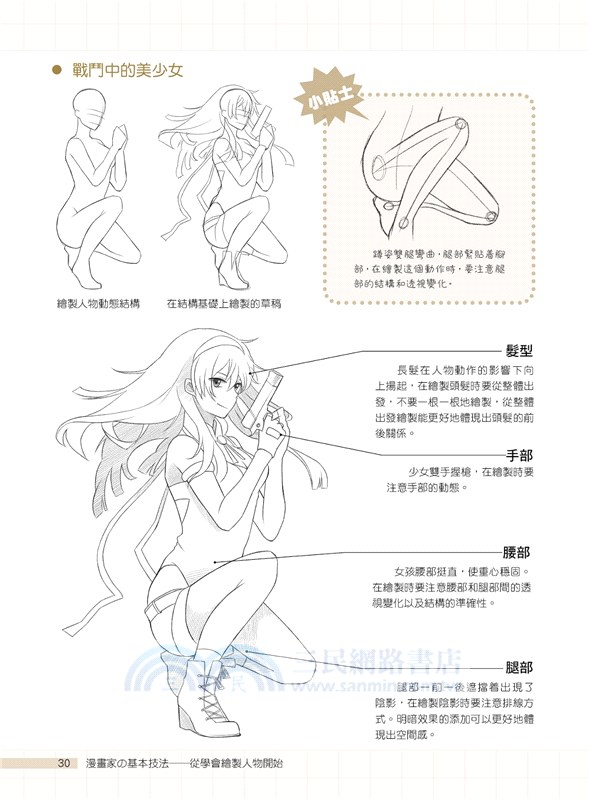 漫畫家の基本技法―從學會繪製人物開始