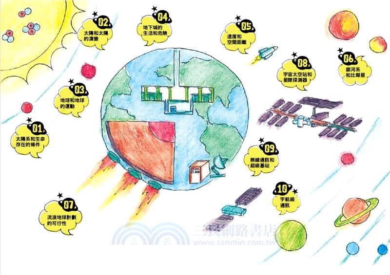 手繪宇宙科學讀本―解構電影中的科幻原理