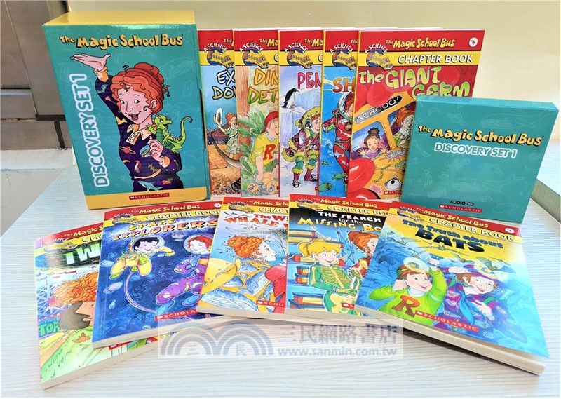 Magic School Bus Discovery Set 1 (10平裝+2張mp3 CD)