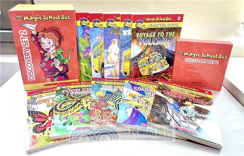 Magic School Bus Discovery Set 2 (10平裝+3張mp3 CD)