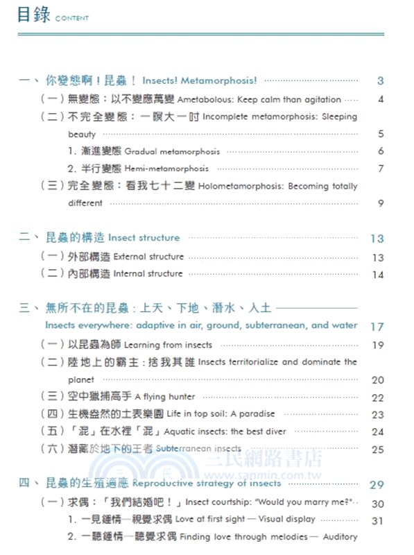 昆蟲的華麗變身：演化適應之路