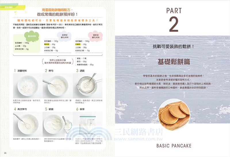 鬆餅研究室：第一次做就好吃！美式鬆餅X舒芙蕾鬆餅，用平底鍋就能做的職人級魔法配方全圖解！