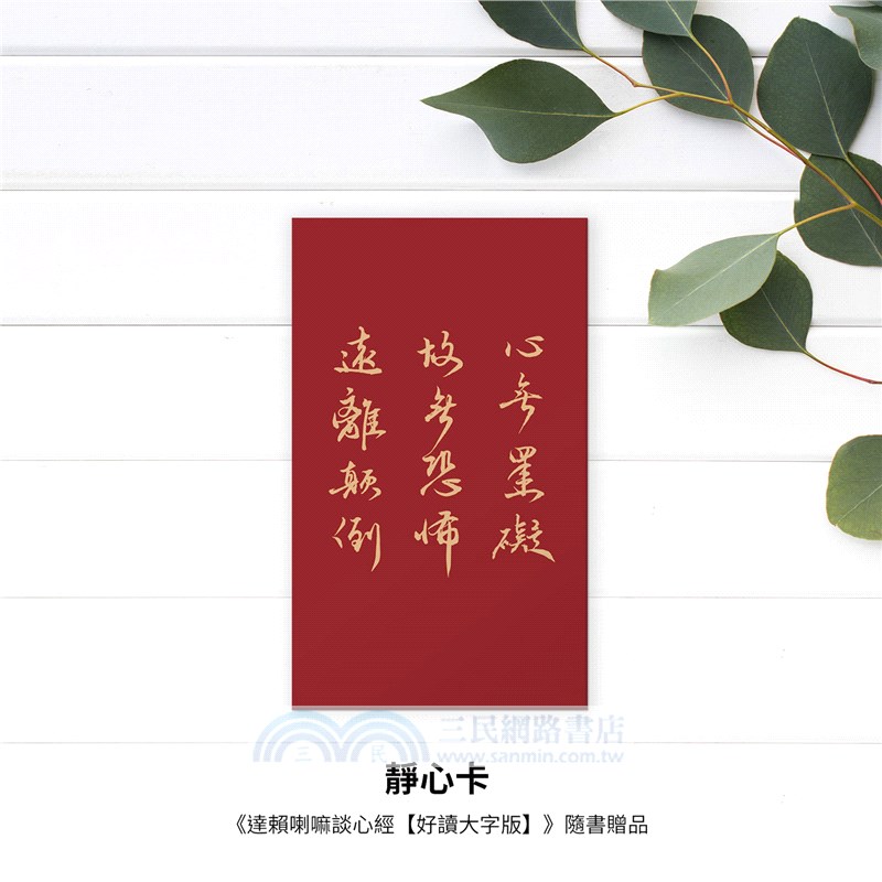 達賴喇嘛談心經【好讀大字版】