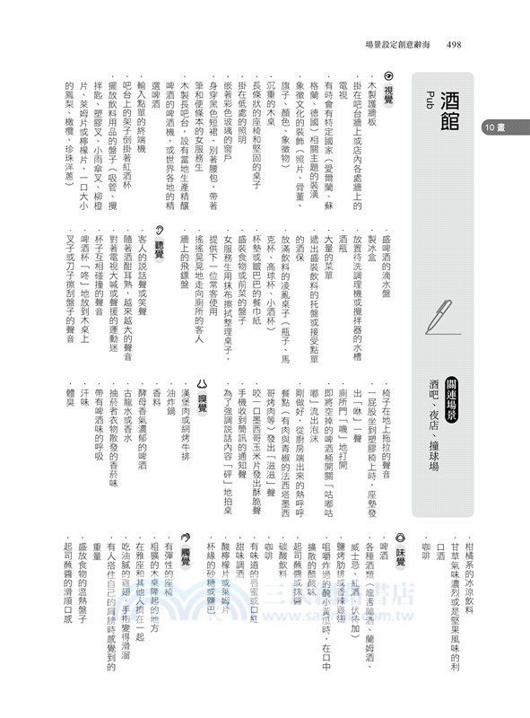 場景設定創意辭海：225個故事舞台，創作靈感一翻就來