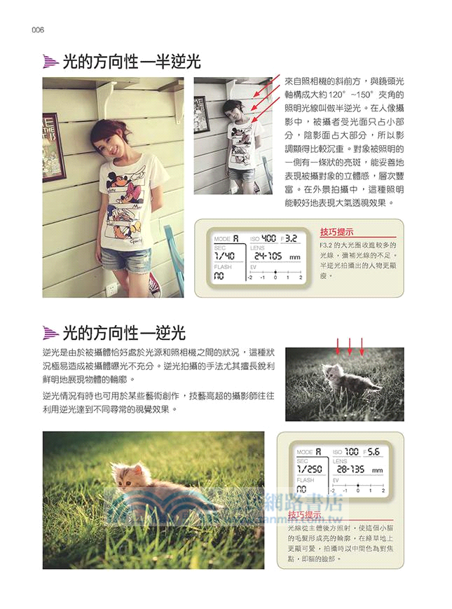 怎樣拍出好光影：300個用光與曝光要點完全解說