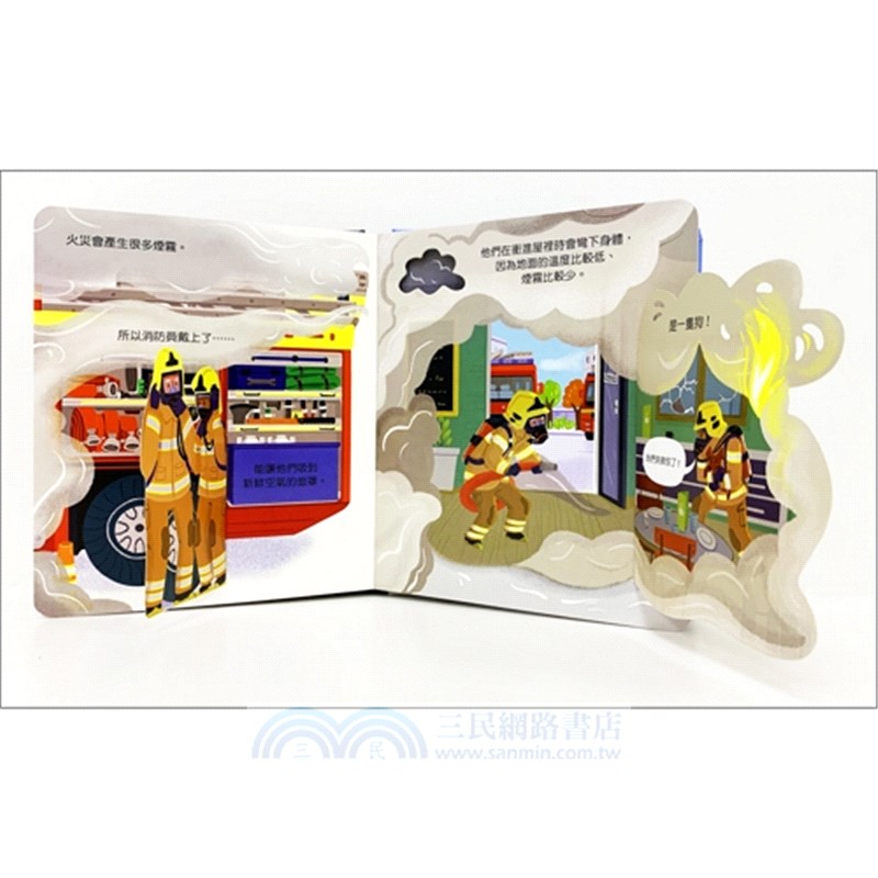 偷偷看一下：消防車