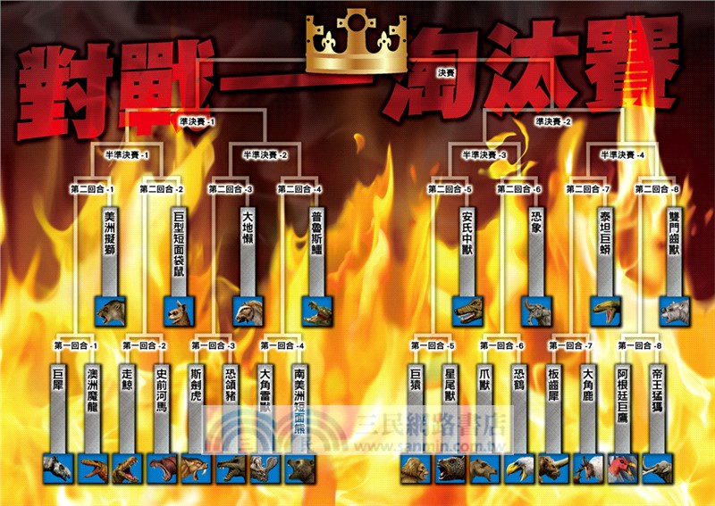 滅絕動物最強王圖鑑