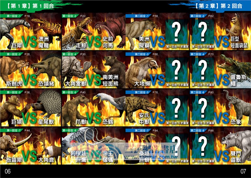 滅絕動物最強王圖鑑