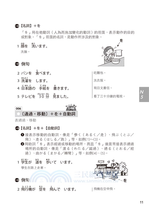 精修版日本語文法 句型辭典 N1 N2 N3 N4 N5文法辭典 三民網路書店