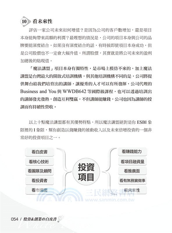 投資＆創業の白皮書