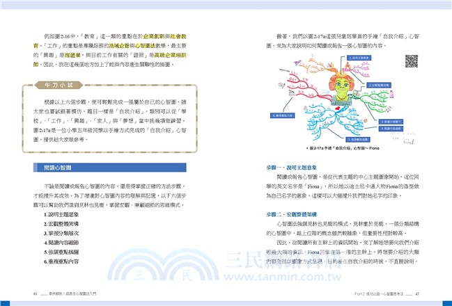 案例解析 超高效心智圖法入門 輕鬆學會用心智圖作學習筆記 工作管理 提升記憶和創意發想 三民網路書店