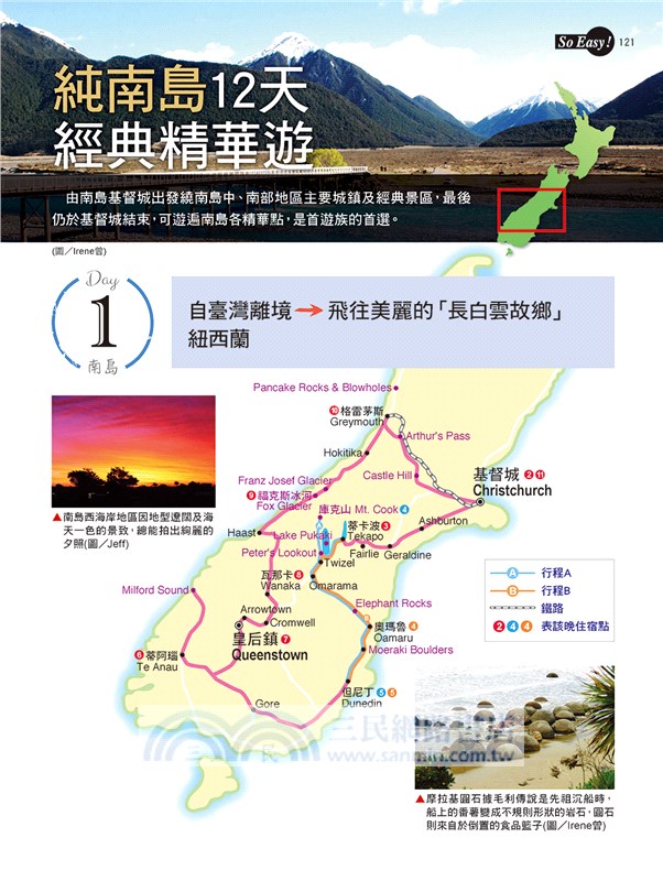 開始在紐西蘭自助旅行