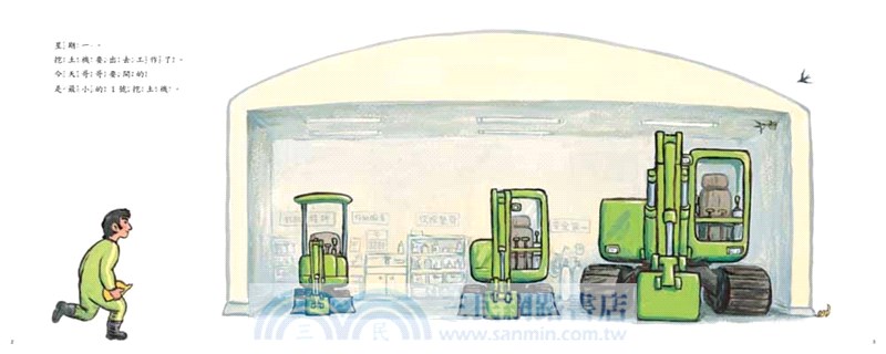 挖土機，出發！