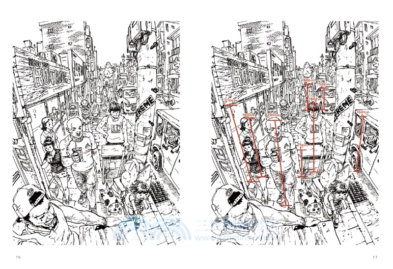 空間透視繪圖教室：看圖就能完整理解透視的法則