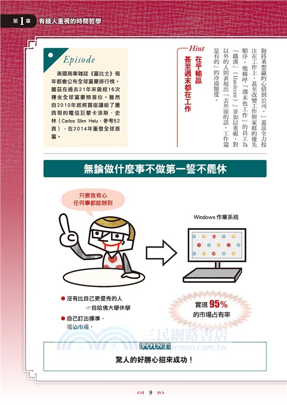 圖解世界知名富豪的成功哲學